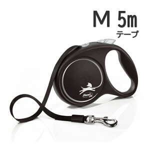 flexi フレキシリード ブラックデザイン テープ Mサイズ 5m ブラック【ポイント10倍】