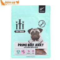 【イティ iti】ビーフジャーキー（腸内ケア）100g ヘルスケアトリーツ 犬用おやつ【ポイント10倍】