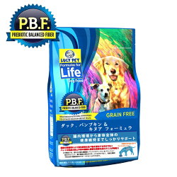 ルーシーペットプロダクツダック、パンプキン&キヌアドッグフード4.5ポンド(2kg)