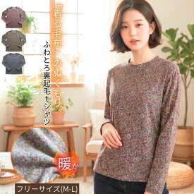 【5の日★20時開始4時間★30％OFFクーポン】母の日 プレゼント シニアファッション レディース Tシャツ カットソー 春 トップス 長袖 花柄 薄手 涼しい 60代 70代 80代 90代 服 高齢者 ゆったり 婦人服 部屋着 冷房対策 ストレッチ フリーサイズ LL