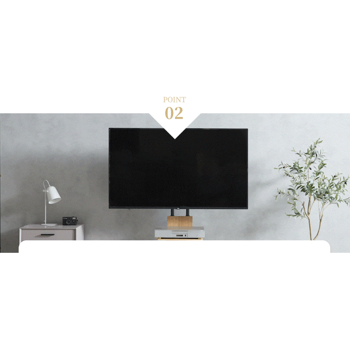 楽天市場】震度7試験済×プロ監修×54冠達成 テレビスタンド 高さ調節 首