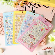 ちいかわシール ボンボンシール ドロップシール セット ぷくぷくシール ぷっくりシール つやつや キラキ…