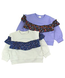 ※半額!!ウインターセールお買い物マラソン期間限定50％OFF※【2025秋冬】SiShuNon KIDS（シシュノンキッズ） キリカエトレーナー（80〜130cm）