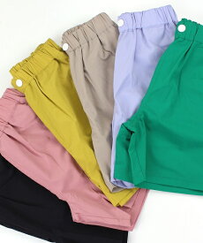 ※サマーセール50％OFF※【2025春夏】SKAPE（エスケープ） プチプリ4分パンツ（90〜130cm）