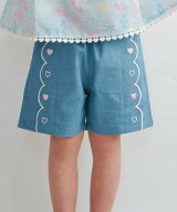 ※今なら半額!!サマーセール50％OFF※【2026夏物】SKAPE（エスケープ）スカラップショートパンツ（100〜1…