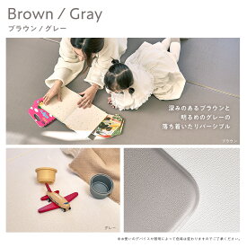 ＼ストアP10倍／ 抗菌 キッチンマット プレイマット ベビー もちもち ベビーマット 1.35 赤ちゃん マット 防水 防炎 シームレス 大判 厚手 防音 騒音 衝撃吸収 日本メーカー リビング リバーシブル PVC popomi フォルダーマット
