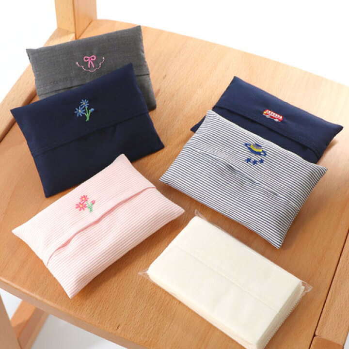 楽天市場】お受験 ティッシュケース ミニティッシュケース 刺繍 ワン  