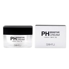 SAM’U(サミュ) PHセンシティブクリーム / 50mL / 韓国コスメ フェイスクリーム クリーム PHバランス 弱酸性 低刺激　敏感肌 高保湿 保湿 保湿長持ち セルフコントロール SNSで話題 人気