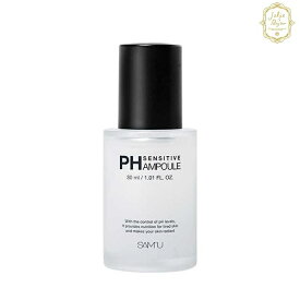 SAM’U(サミュ) PHセンシティブアンプル / 30mL / 韓国コスメ 美容液 PHバランス 弱酸性 低刺激　敏感肌 高保湿 保湿 保湿長持ち セルフコントロール SNSで話題 人気