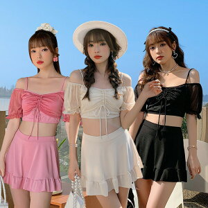 送料無料 37.5〜60kg 水着 レディース ビキニ スカート セパレート 見せパンツ バックシャン バックフリル かわいい おしゃれ 体型カバー水着 ワンピース セクシー ママ水着 20代 30代 40代 c-yon