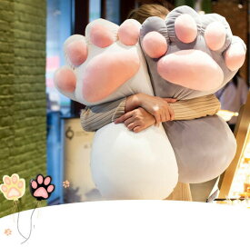送料無料 70cm ぬいぐるみ 猫 ネコ 猫の爪 抱き枕 おもちゃ 動物 可愛い かわいい 彼女に ふわふわで癒される 柔らか 長いぬいぐるみ　インテリア 子供 心地いい プレゼント c-wanou-10359-gg