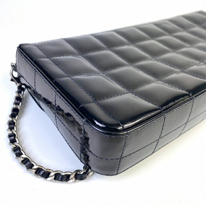 楽天市場】CHANEL シャネル チョコバー エナメル／パテントレザー 