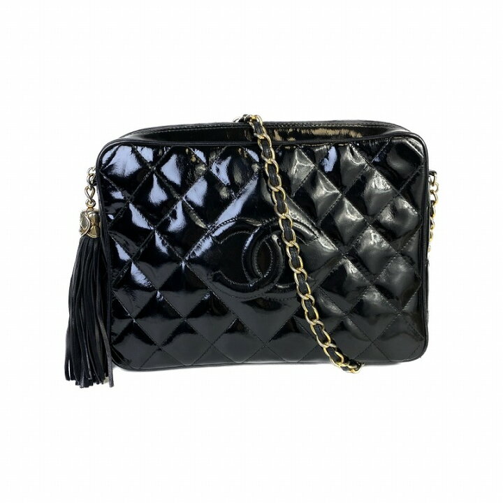 楽天市場】【中古】CHANEL シャネル マトラッセ フリンジ エナメル  