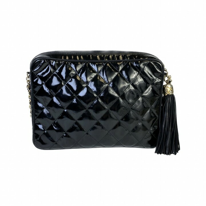 楽天市場】【中古】CHANEL シャネル マトラッセ フリンジ エナメル 