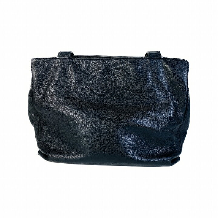 楽天市場】【中古】CHANEL シャネル ココマーク デカココ キャビア 