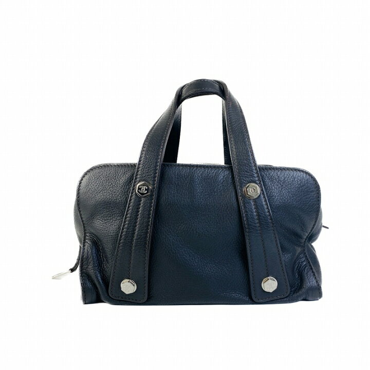 楽天市場】【中古】CHANEL シャネル ココマーク ミニボストン キャビア  