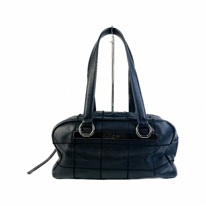 楽天市場】【中古】CHANEL シャネル チョコバー キャビアスキン 