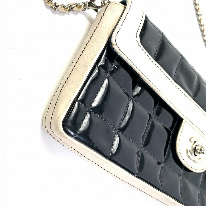 楽天市場】CHANEL シャネル チョコバー エナメル／パテントレザー  
