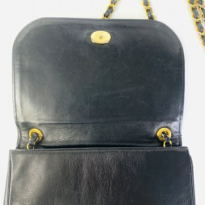 楽天市場】CHANEL シャネル ココマーク ラムスキン ショルダーバッグ 