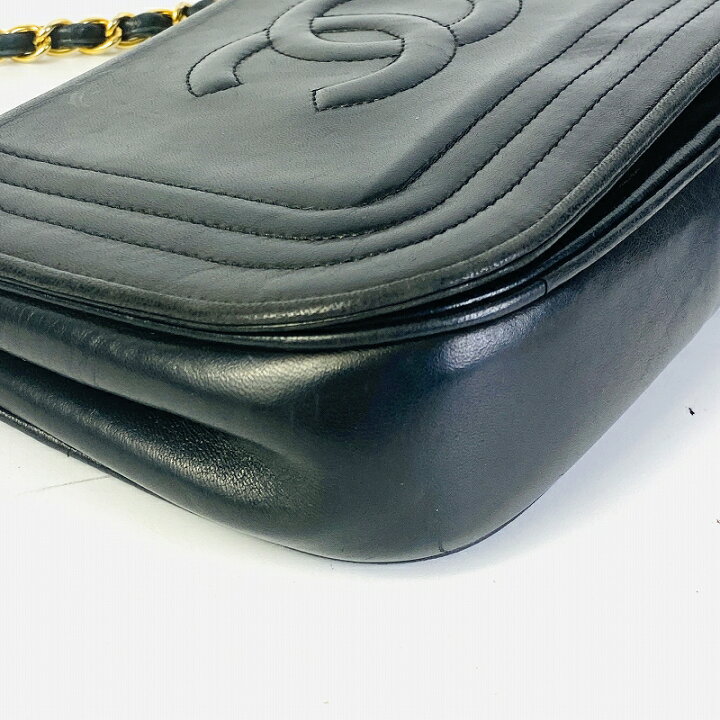 楽天市場】CHANEL シャネル ココマーク ラムスキン ショルダーバッグ 