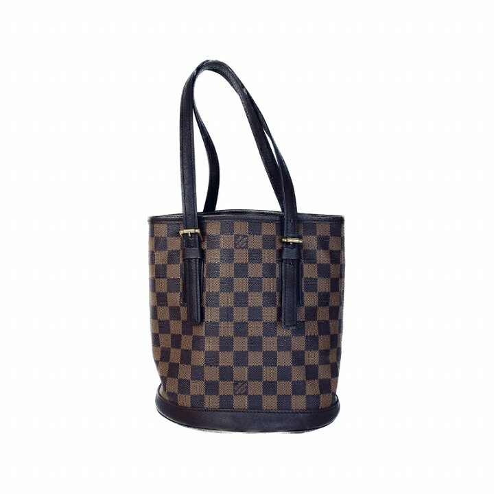 楽天市場】LOUIS VUITTON ルイヴィトン ダミエ マレ バケット PVC  