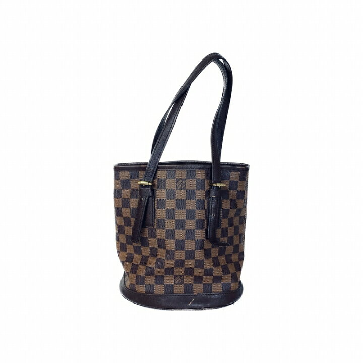 楽天市場】LOUIS VUITTON ルイヴィトン ダミエ マレ バケット PVC 