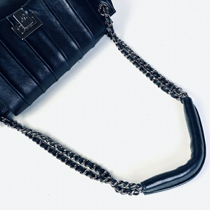 楽天市場】CHANEL シャネル ニューマドモアゼル ラムスキン ショルダー 
