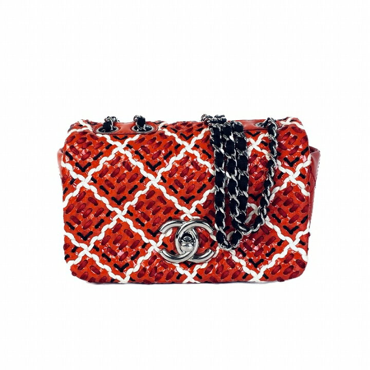 楽天市場】CHANEL シャネル ワイルドステッチ エナメル ショルダー 