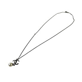 CHANEL シャネル ココマーク A16K ネックレス シルバー A-8459