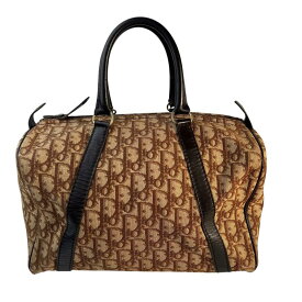 Diorトロッター キャンバス ハンドバッグ ブラウン A-8926