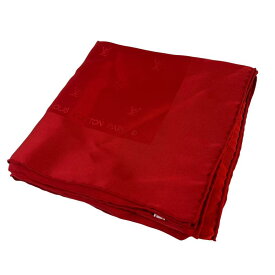 LOUIS VUITTON ルイヴィトン スカーフ レッド A-8803