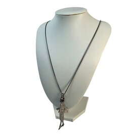 CHANEL シャネル マドモアゼル ネックレス シルバー A-8651