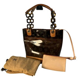 LOUIS VUITTON ルイヴィトン クルーズライン カバ・アンブルPM ハンドバッグ ブラウン A-9530