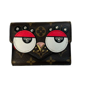 LOUIS VUITTON ルイヴィトン モノグラム コインケース ブラウン A-9380