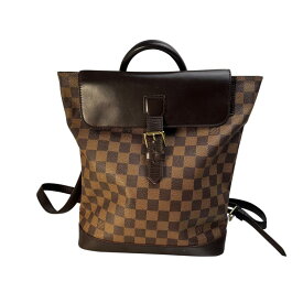 LOUIS VUITTON ルイヴィトン ダミエソーホーバックパック・リュック ブラウン A-9878