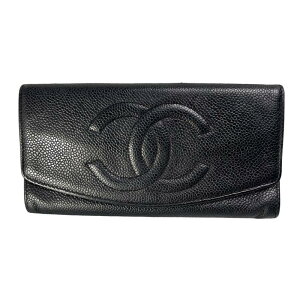 シャネル(CHANEL) キャビアスキン(Caviarskin) メンズ長財布 | 通販 