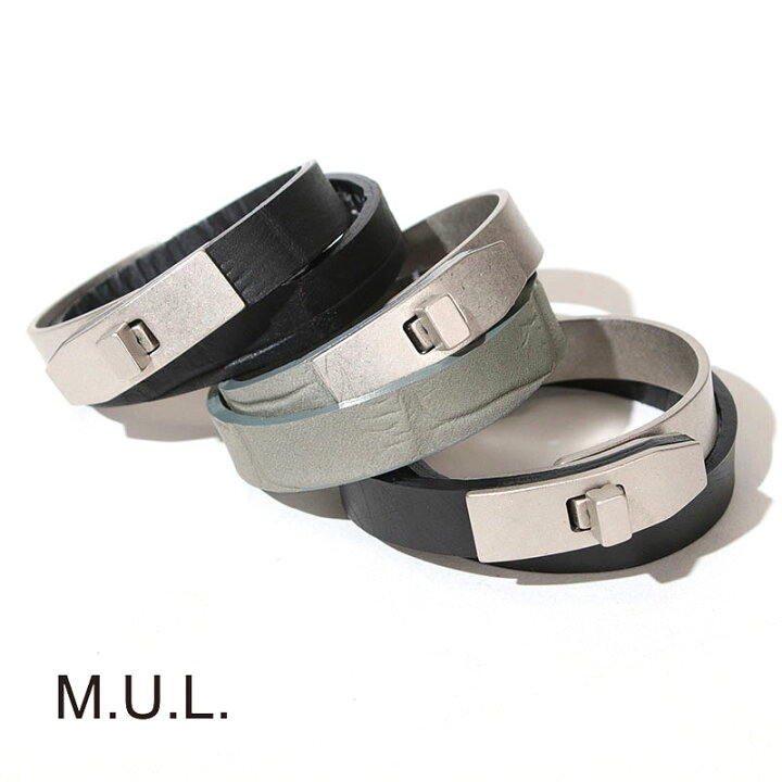 楽天市場】【正規販売店】 M.U.L. エムユーエル ブレスレット M-011 