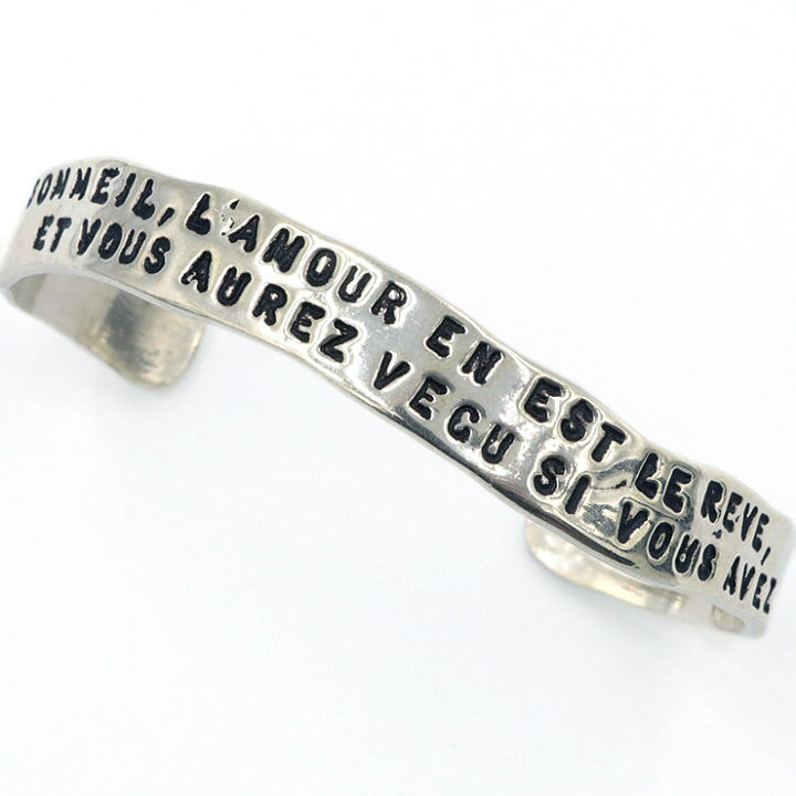 楽天市場 セルジュトラヴァル バングル 夢 Reve Serge Thoraval B10 人気 ゴールド シルバー 刻印 藤くん Bump Of Chicken バンチキ 藤原基夫 修理 ペアバングル ブレスレット メンズ レディース プレゼント ラッピング 正規取扱店 Jolisac ジョリサック