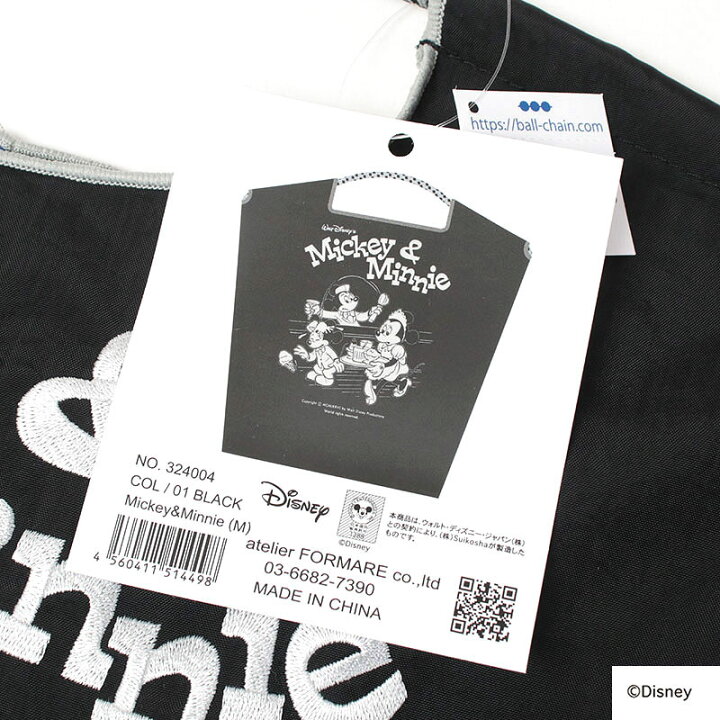 楽天市場】【正規販売店】ボールアンドチェーン エコバッグ Disney 