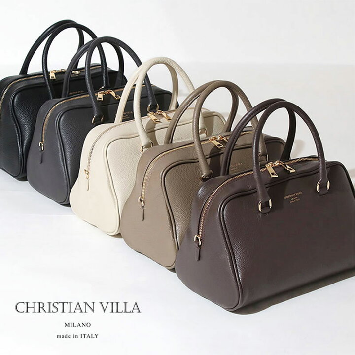 楽天市場】【正規販売店】 CHRISTIAN VILLA ボストンバッグ 6129 2WAY 