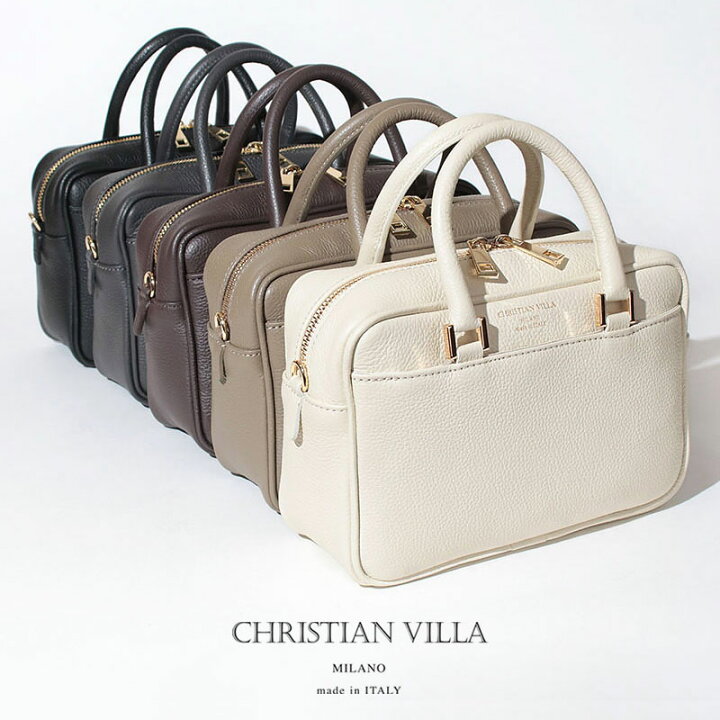 楽天市場】【正規販売店】 CHRISTIAN VILLA ボストンバッグ 6157 2WAY 