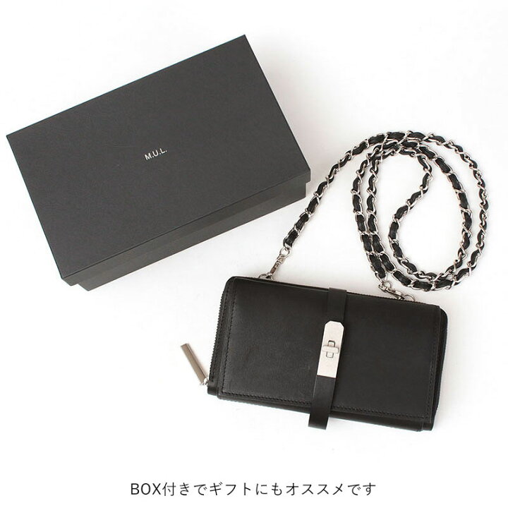 楽天市場】【正規販売店】【即納】 M.U.L. エムユーエル 財布 