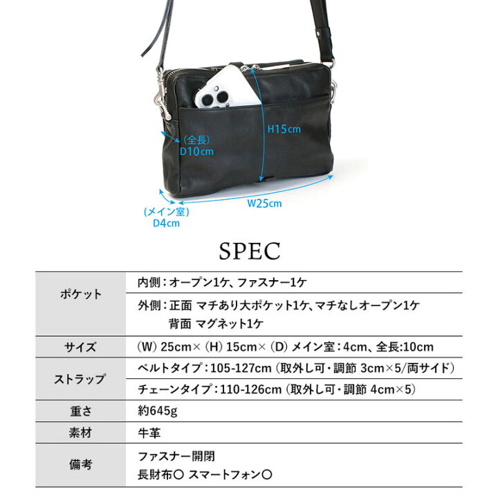 楽天市場】【動画あり】【正規販売店】【即納】ショルダーバッグ 