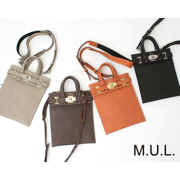 楽天市場】M.U.L. エムユーエル バッグ スタッドシリーズ サコッシュ 