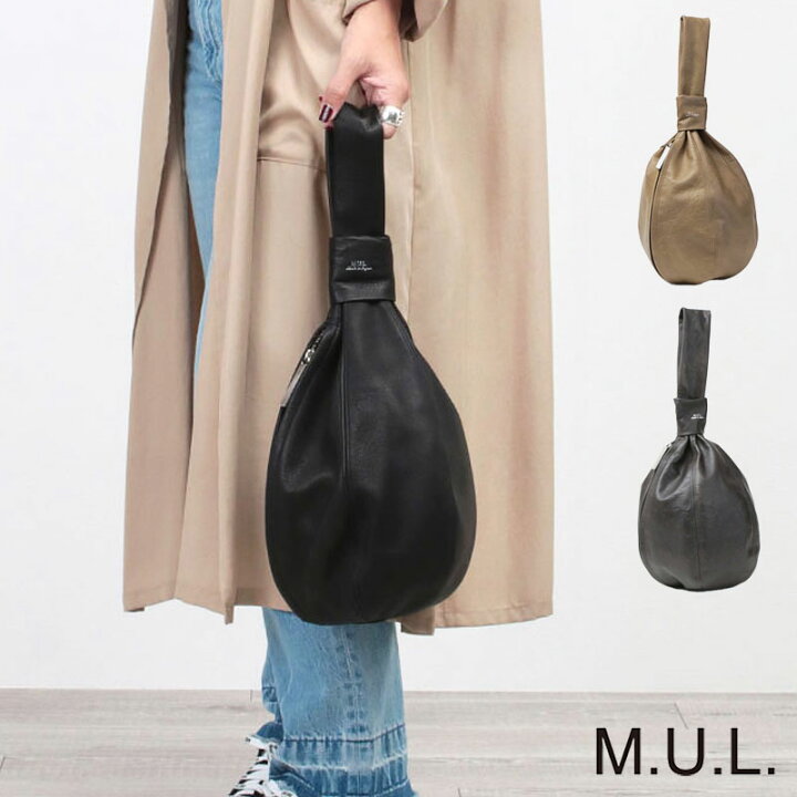 楽天市場】M.U.L. エムユーエル バッグ キャンディクラッチ ソフト  