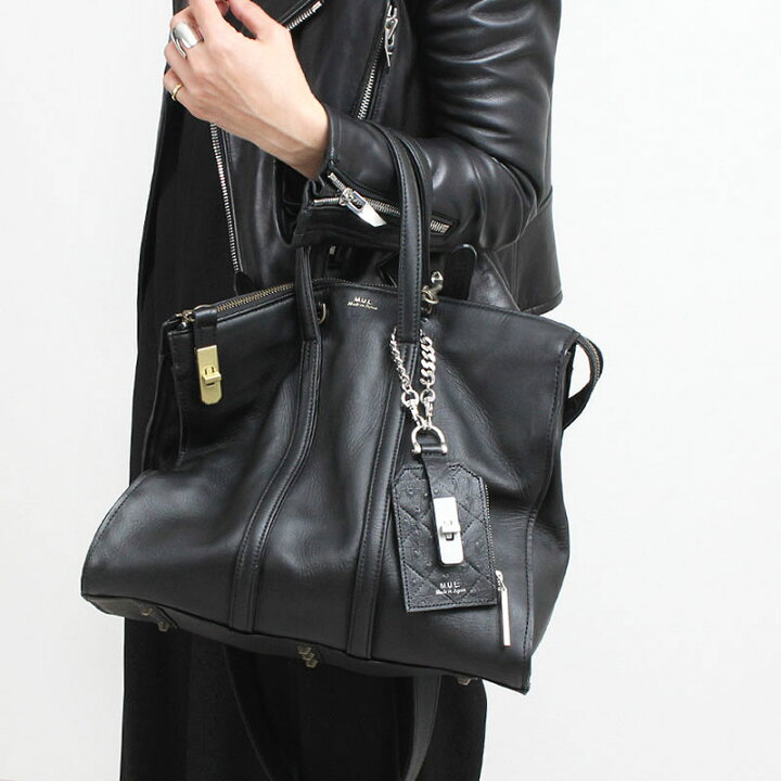 楽天市場】【正規販売店】M.U.L. エムユーエル BOSTON BAG M MUL-111