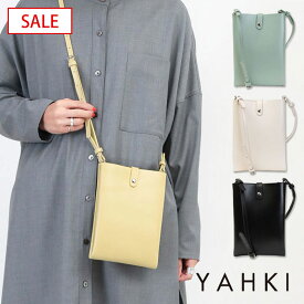 【SALE 40%OFF】【即納】ヤーキ YAHKI ミニショルダー YH-456 | 薄マチ 小ぶり コンパクト 小さめ ブランド お出かけ デイリー ショッピング モード ミニショルダーバック ショルダーポーチ 革 ポシェット【正規販売店】【▼40】