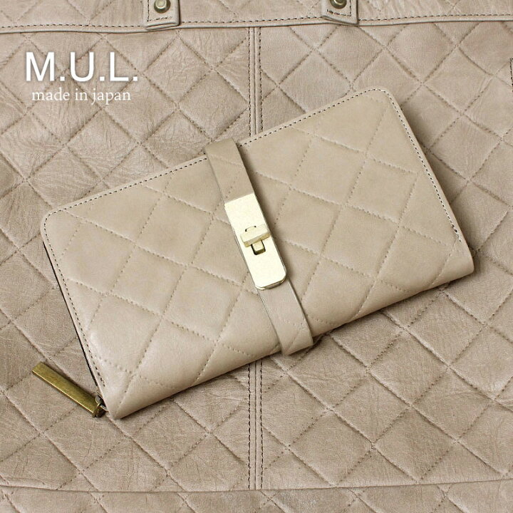楽天市場】【正規販売店】【即納】 M.U.L. エムユーエル 財布 大きめ 