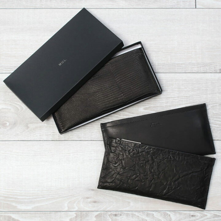 楽天市場】【正規販売店】【即納】M.U.L. エムユーエル 財布 シンプル 