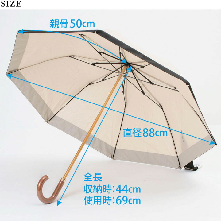 楽天市場】【正規品】 アシーナニューヨーク 日傘 折りたたみ 撥水加工 